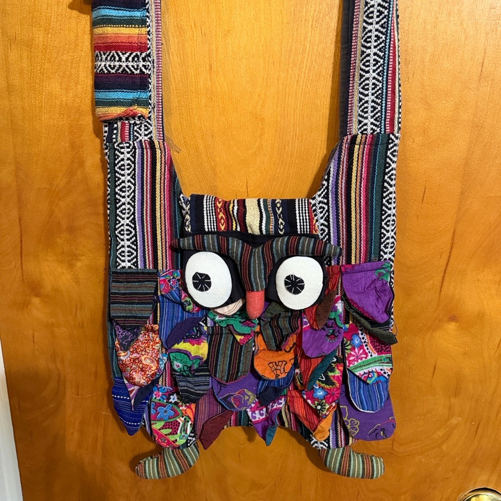 Boho Owl Crossbody Purse - Picture 4 of 9